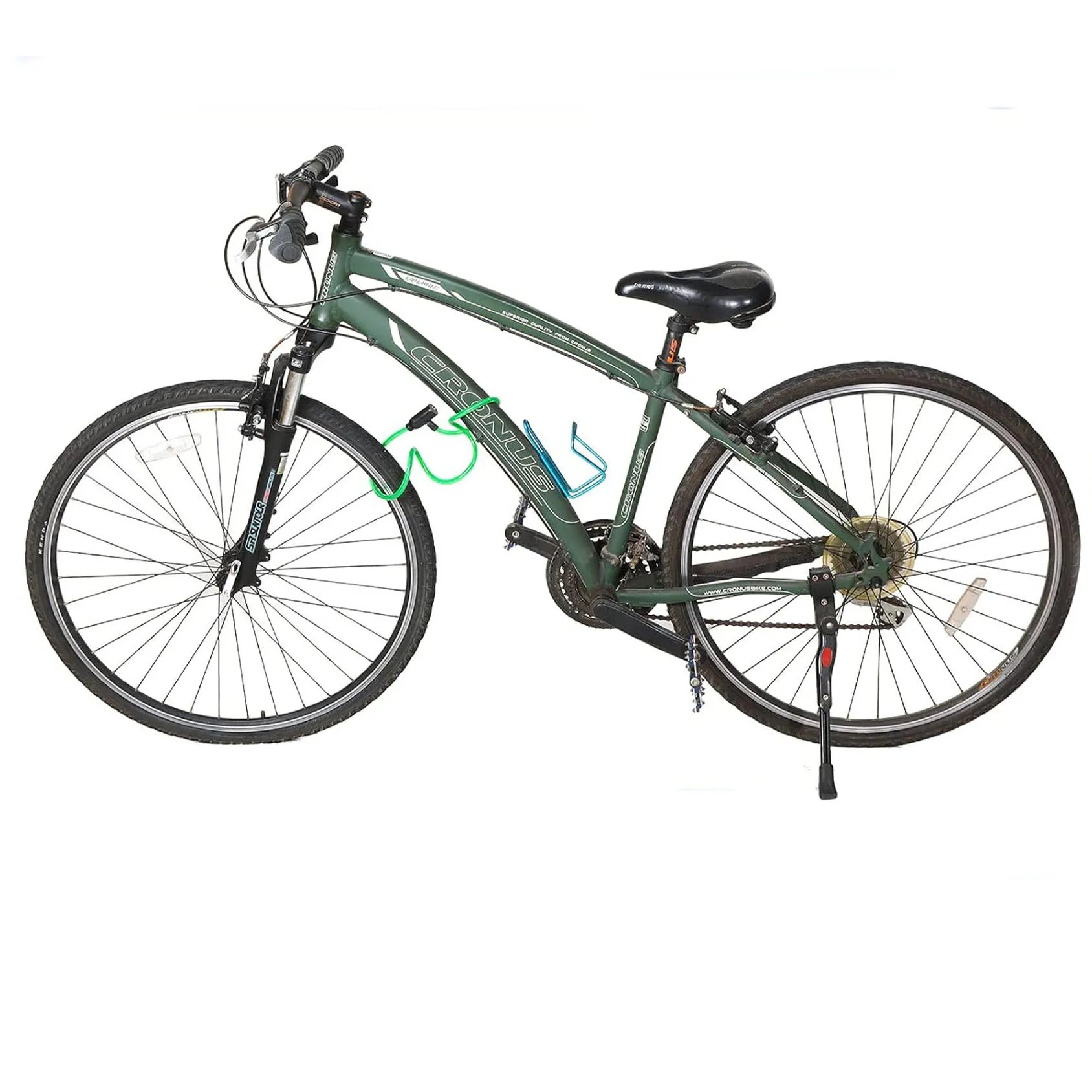 Fahrradschloss mit 2 Schlüsseln – langlebiges, diebstahlsicheres Stahlkabel für Fahrräder, Elektroroller und mehr – vielseitige Sicherheit für den Außenbereich – Detail 4