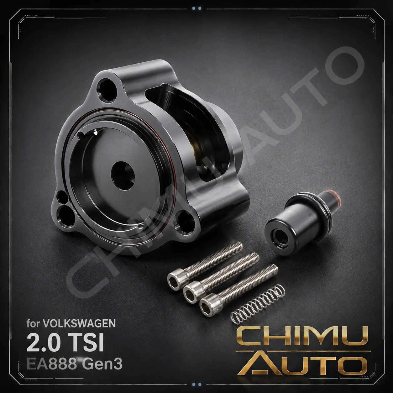 【CHIMU AUTO】Turbocharger Diverter Valve Repair Kit T9351 T9355 T9356 T9357 T9358 for VW BMW Jeep Abarth Alfa Romeo