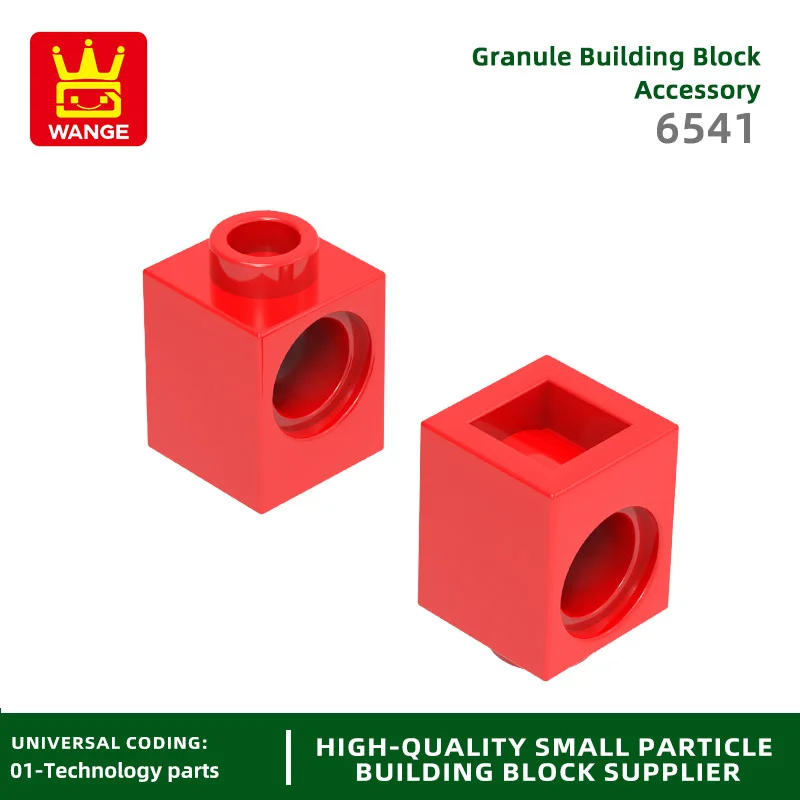 Wange 238Pcs/lot 6541 1x1 with Hole Bulk Building Blocks MOC Accessories Compatible With Bricks Children Toys Gift Box