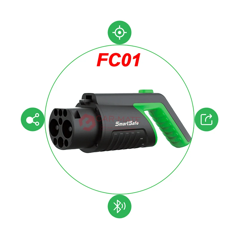 Smartsafe FC01 New Energy Vehicle Fast Charging test g u n Battery Pack test Tool Bluetooth Wireless Connection