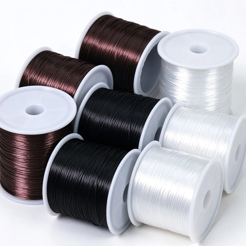 Strong Elastic Crystal Beading Cord DIY Jewelry Making - Stretch Thread for Bracelets Necklaces Hair Extensions