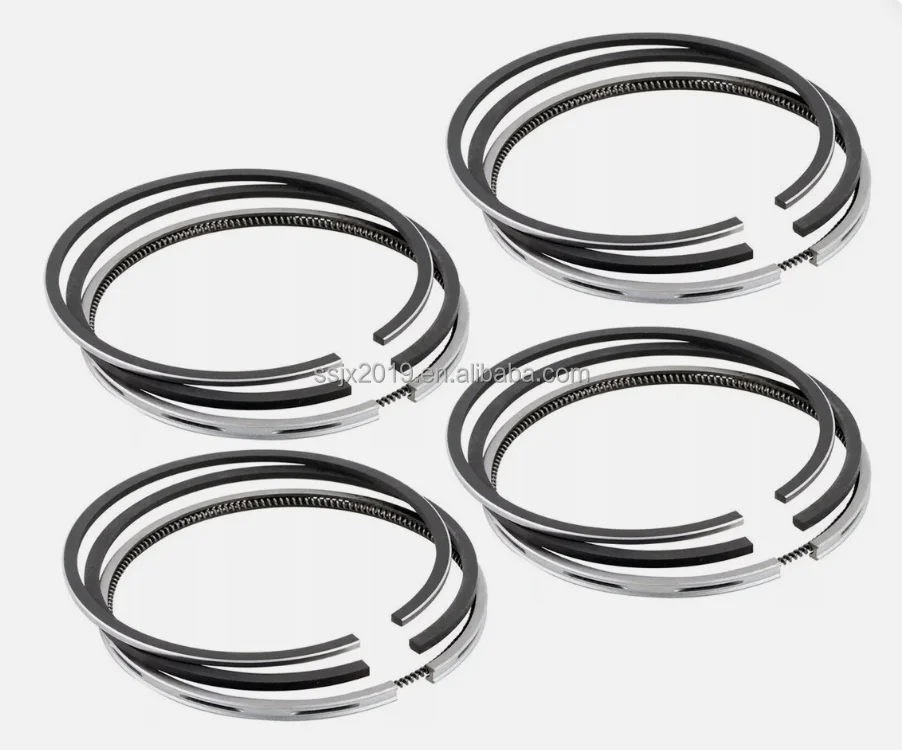 High Quality 4JB1 Piston Rings SIZE 2.0+2.0+4.0