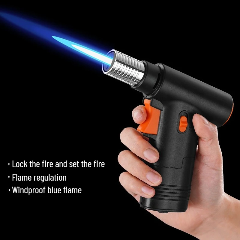 

2025 New High-temperature Spray Gun Ignition Gun Household Roast Pig Hair Lighter Straight To Outdoor Barbecue Ignition Machine