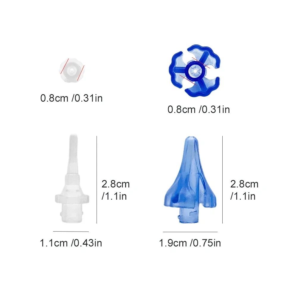 Ear Cleaner Head for Adults Kids Spiral Ear Wax Remover Plastic Water Irrigation Bottle 500ML Ear Care Washing Safety Accessory