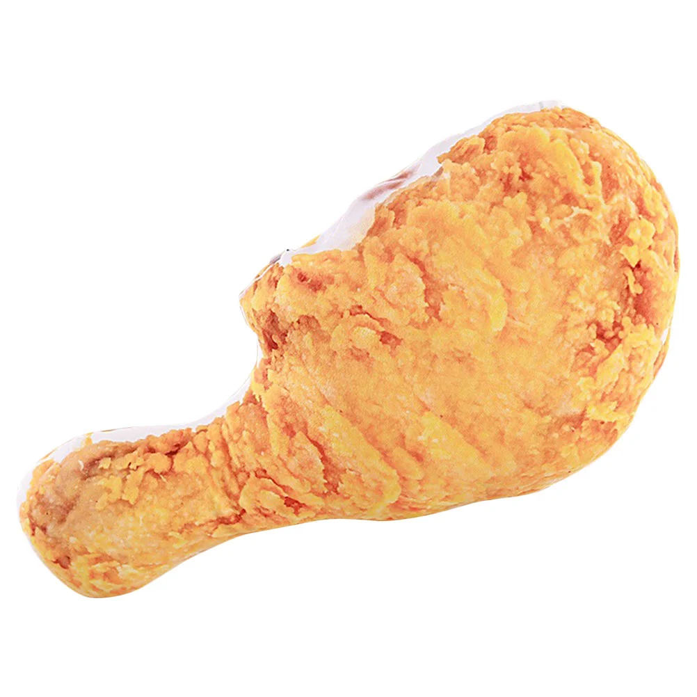 

Fried Chicken Leg Pillow Pillows for Couch Throw Thigh Toy Pp Cotton Drumstick Girls Lumbar Back Child Food