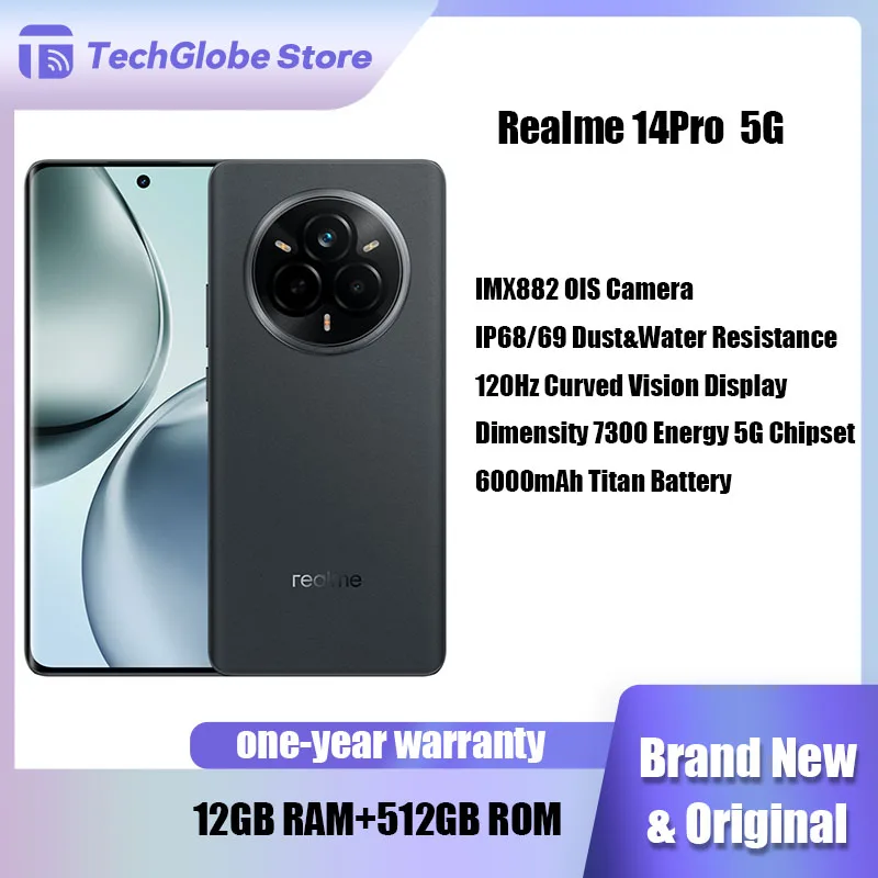 New Original realme 14 Pro 5G Phone 6.67