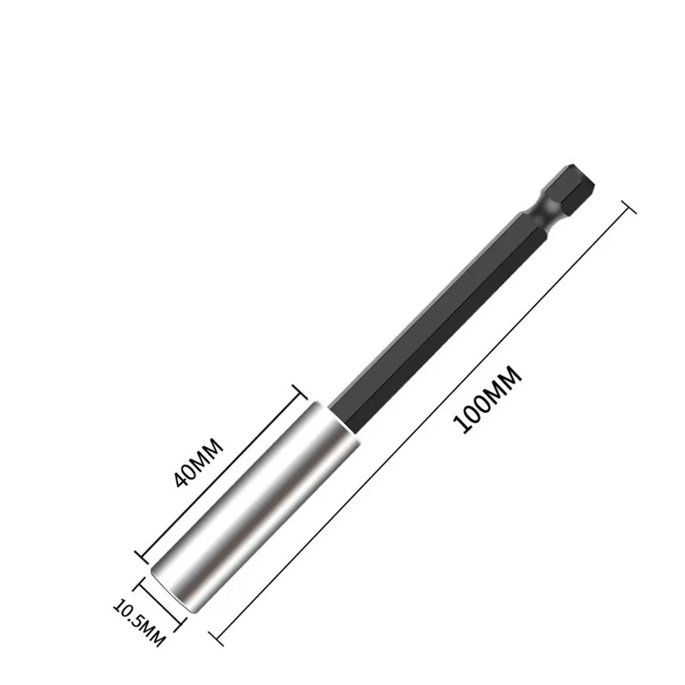 

14-дюймовый удлинитель для держателя бит отверток, быстрая смена, совместимый с электрической дрелью, пневматической зарядной дрелью