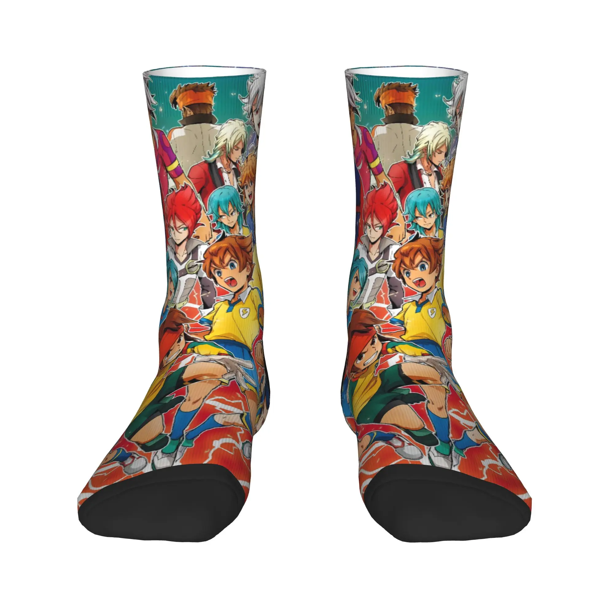 للجنسين الرجال الجوارب Inazuma أحد عشر Gouenji جوارب عدم الانزلاق جودة الجوارب الخريف القوطية مخصص تسلق الجوارب #3