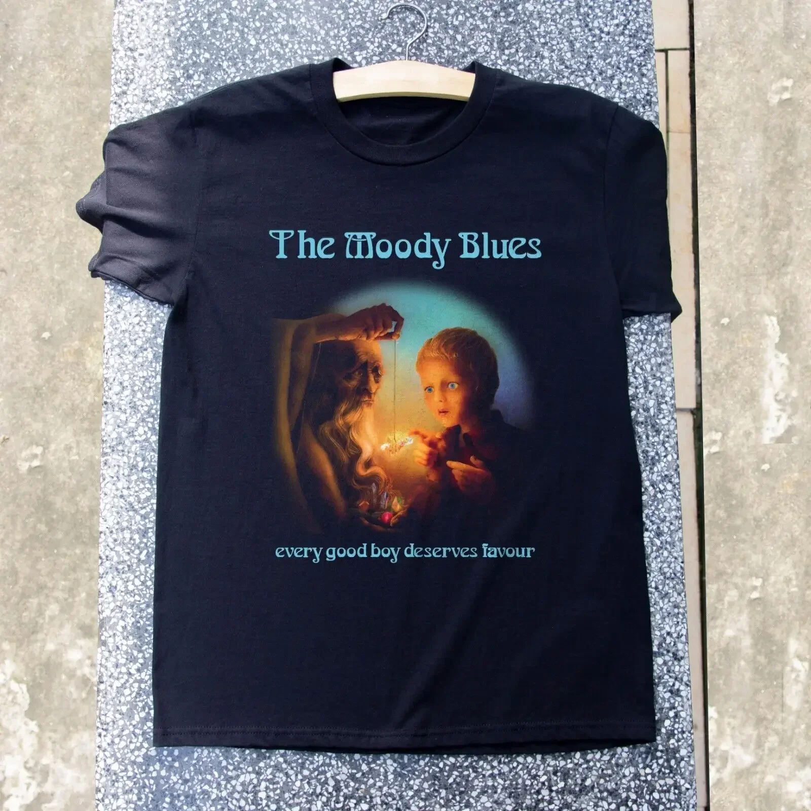 The Moody Blues Rock Band - Every Good Boy Deserves Favour Album T Shirt