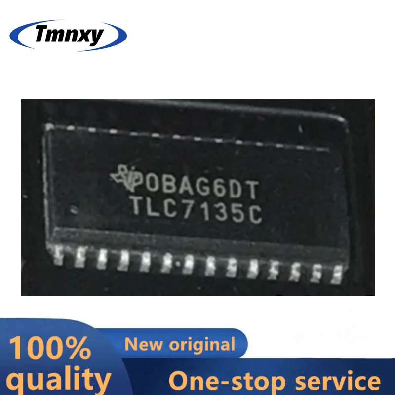 Convertidor de analógico a digital IC TLC7135CDWR TLC7135CDW TLC7135C, Original, 10 piezas, SOP-28