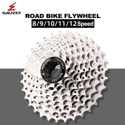 Wuzei Road bike cassette flywheel freewheel Sprocket for shimano 8s 9s 10s 11s 12s speed 11T- 23t 25t 28t 30t 32t 34t 36t