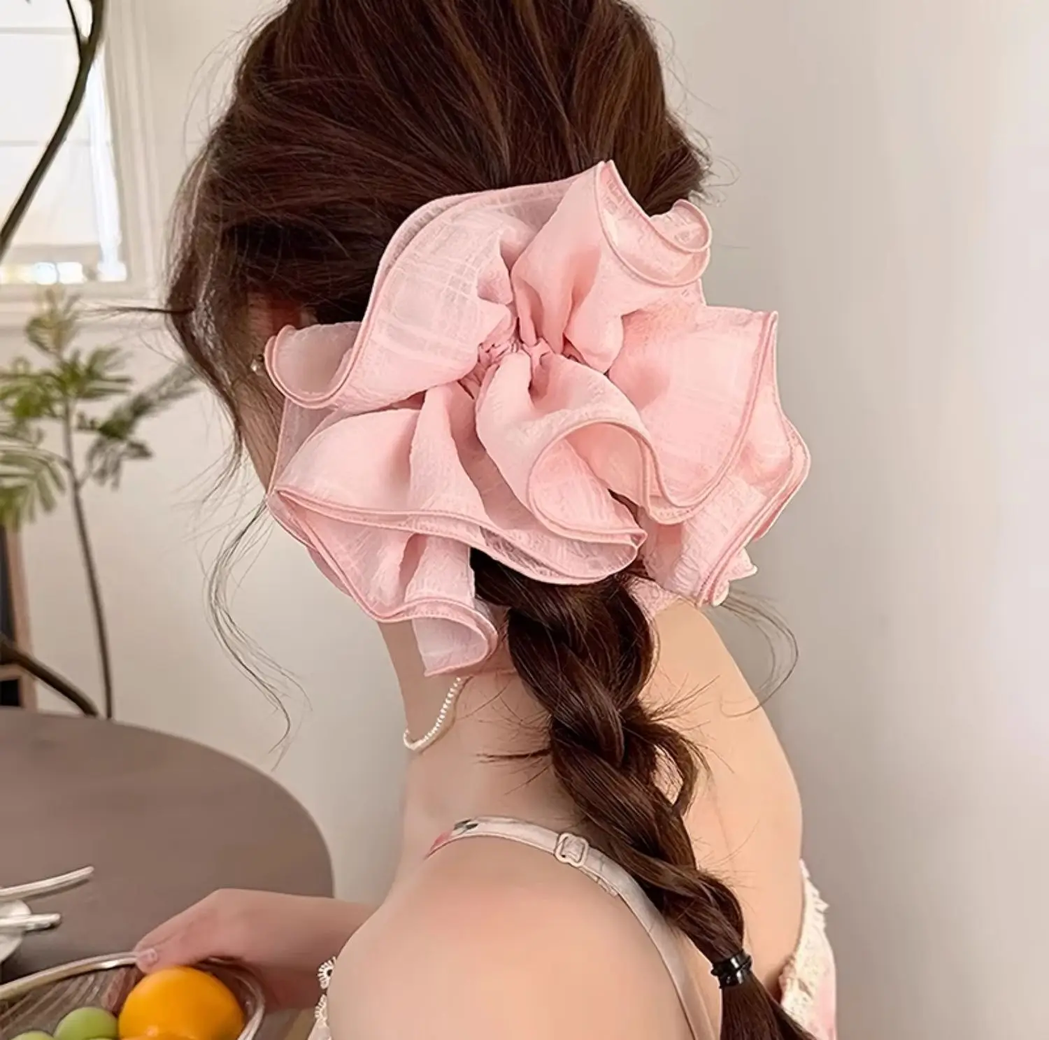 

Multi layered wrinkled headband for woman Hair Hoop for Women 2025 New Headrope High End Versatile Hair Accessories Trendy