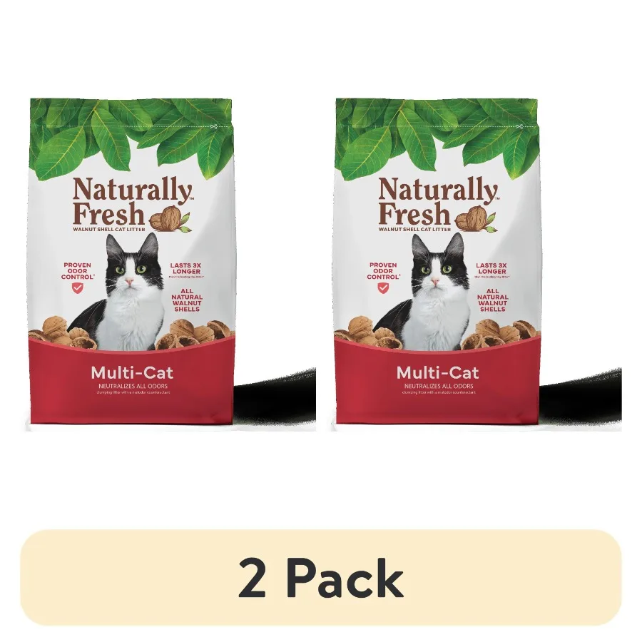 

2 pack Multi-Cat Eco-Friendly Cat Litter 14 lb. Bag