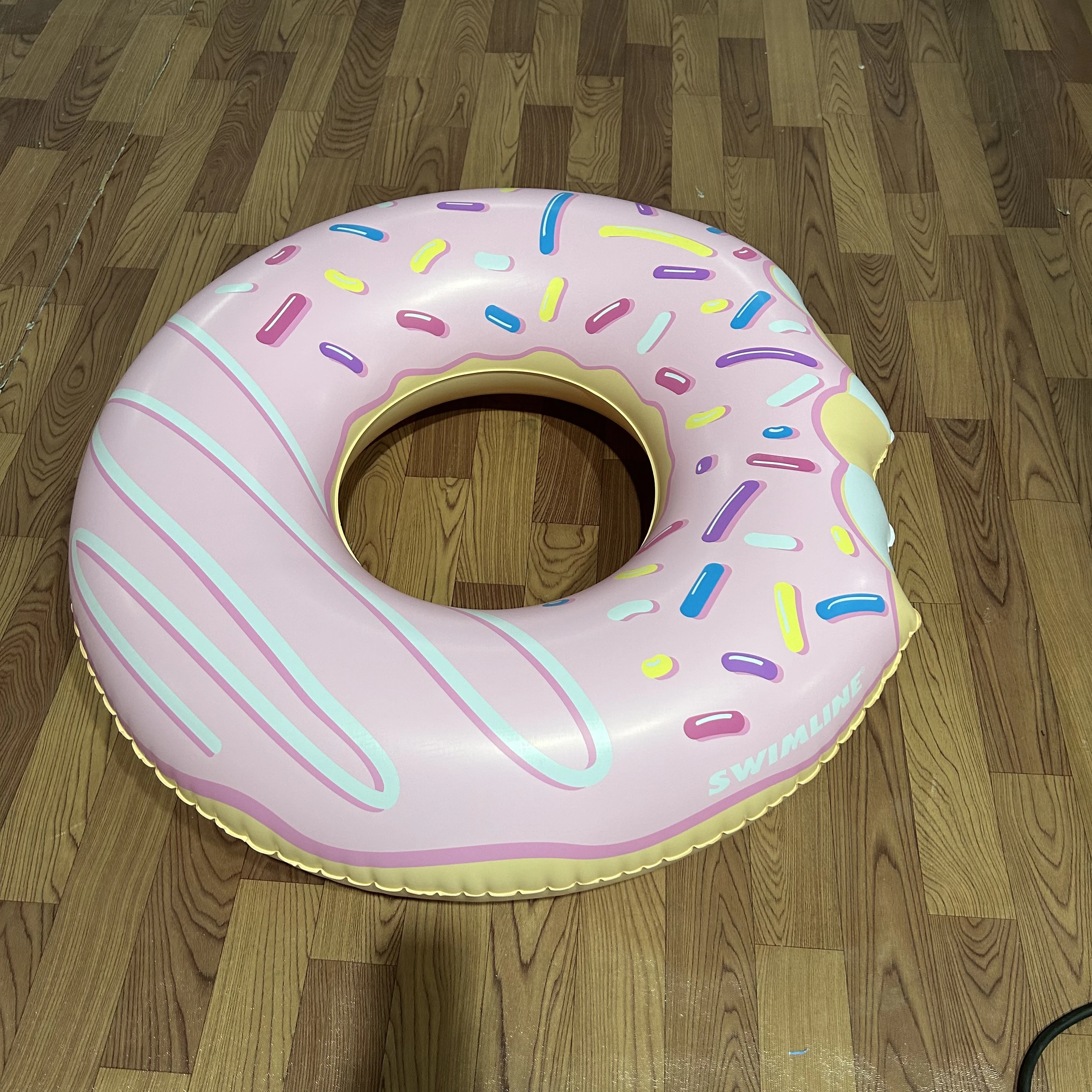 

New Arrival Inflatable Donut Pool Float Swimming Ring Adult Beach Inflatable Float With Stock