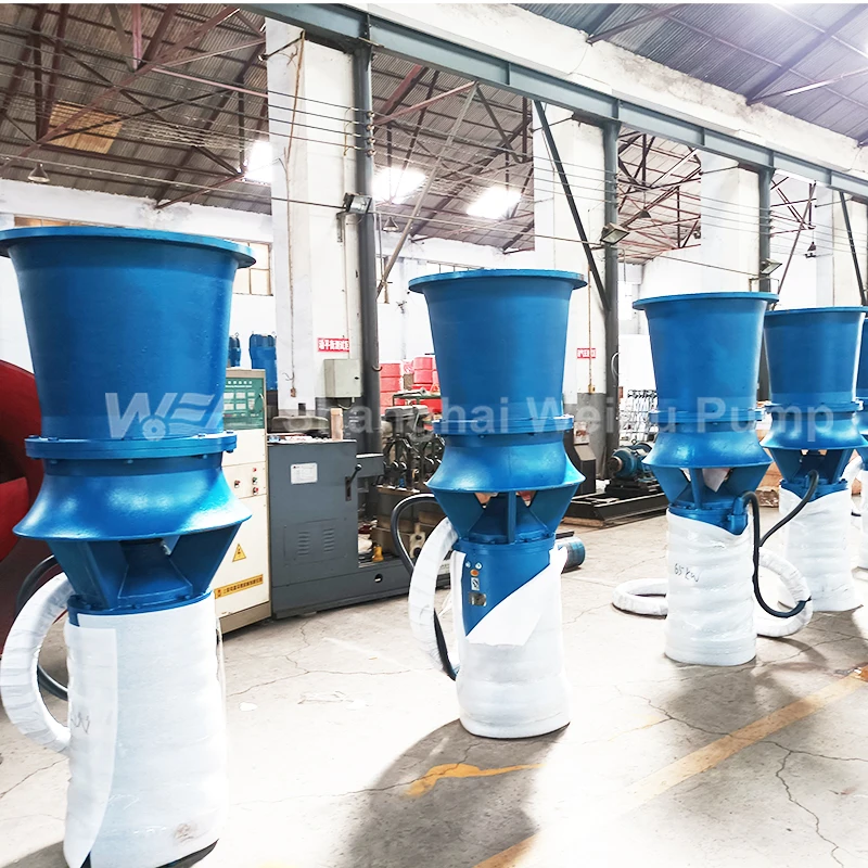 بركة السمك عالية التدفق العمودي غاطسة محوري رفع مضخات المياه مضخة مياه التدفق المحوري #5