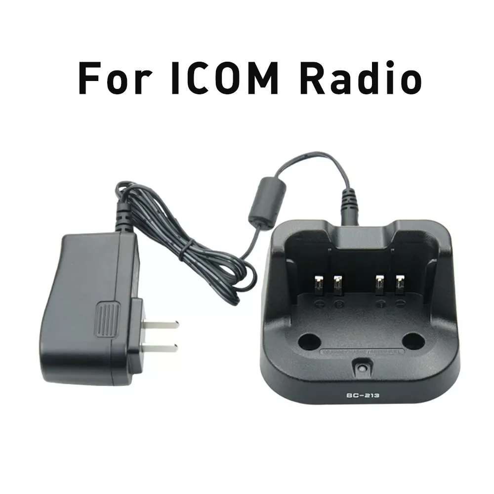 Icom Battery Charger for F1000D F1100D F2000D F2100D A16 V88 BP-279 BC-213