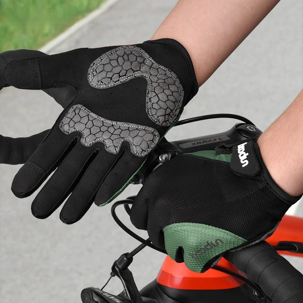 

Cycling Gloves Stitching Long Finger Bicycle Gloves Outdoor Sports Gloves Full Finger Gloves Bike Accessories