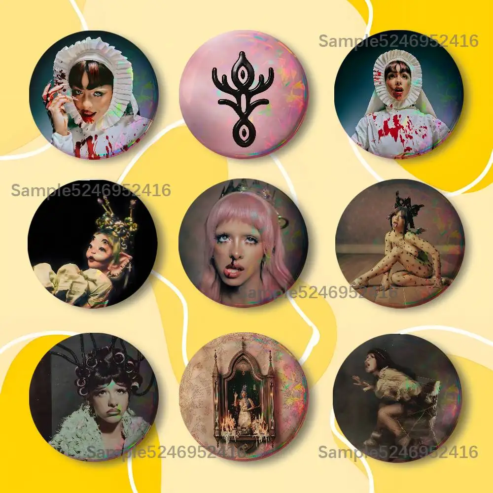 The Vatican M-Melanie Martinez Round Badge Unique Stylish Accessory Durable Roundel for Gift Backpack Decoration Collectible Ite