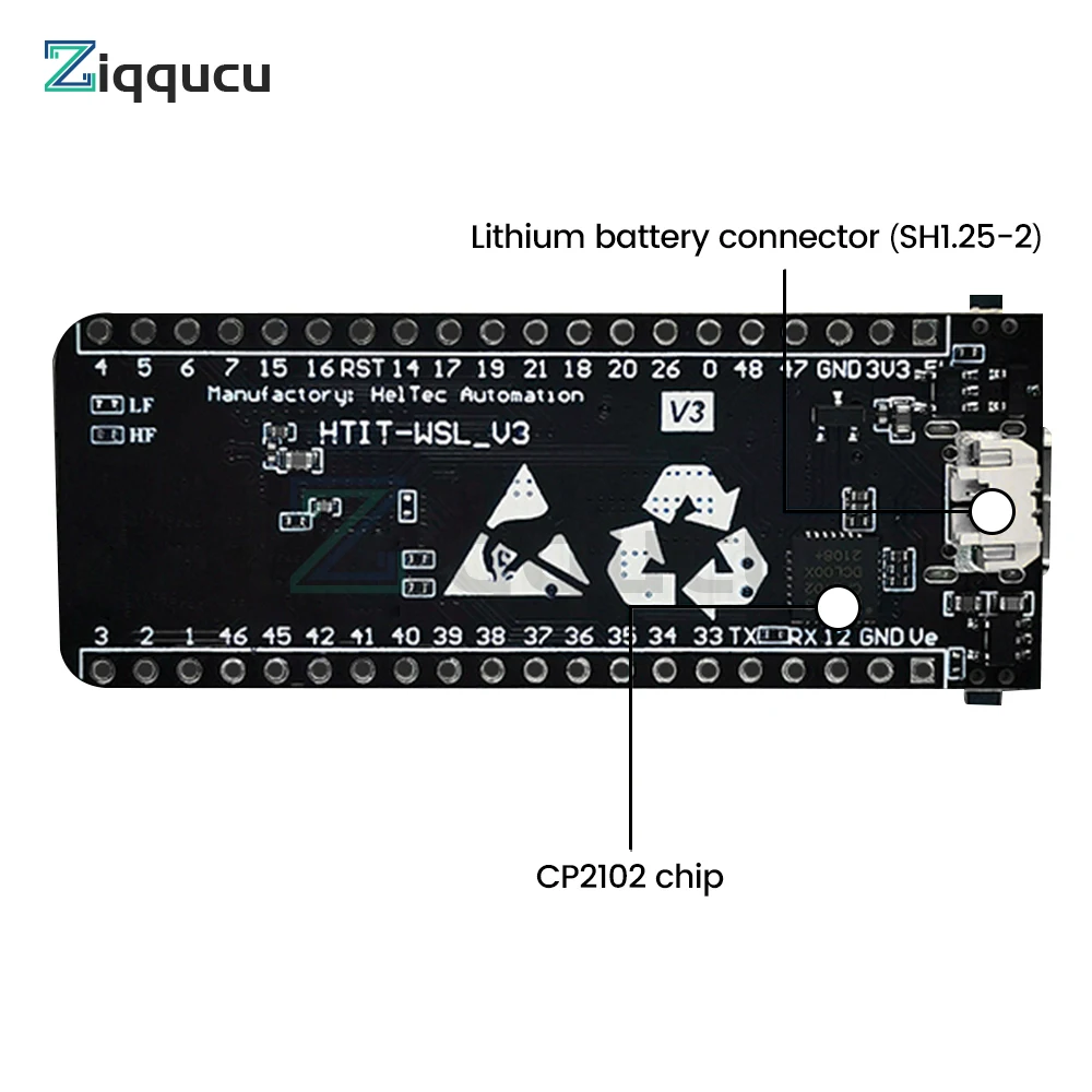 Imagem -05 - Placa de Desenvolvimento sem Fio Stick Lite Compatível com Esp32-s3 Node Tipo-c Esp32 Mais Lora v3 433510mhz 863-928mhz