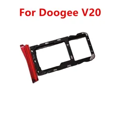 Soporte de tarjeta Sim TF para teléfono inteligente Doogee V20, nuevo, Original, 6,43