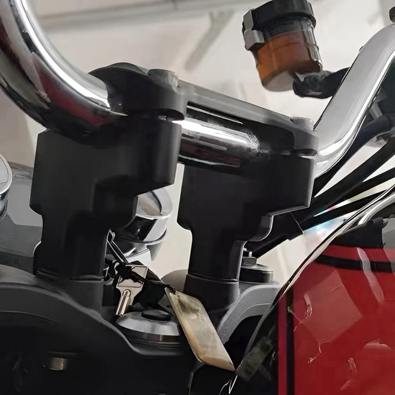 Super Sale Motorcycle Handlebar Riser Lift Booster with Offset Risers Clamp Extension Adapter for Kawasaki Z900 RS Z900RS 18-2