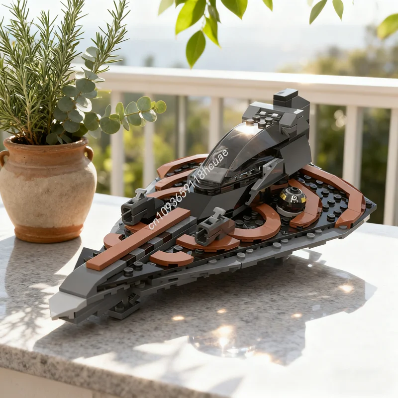 

191 шт. MOC Baylan Скол Delta 7 Starfighter Star Battle Модель Строительство Рождественские подарки Блоки DIY Игрушка Креативная идея Детский день рождения