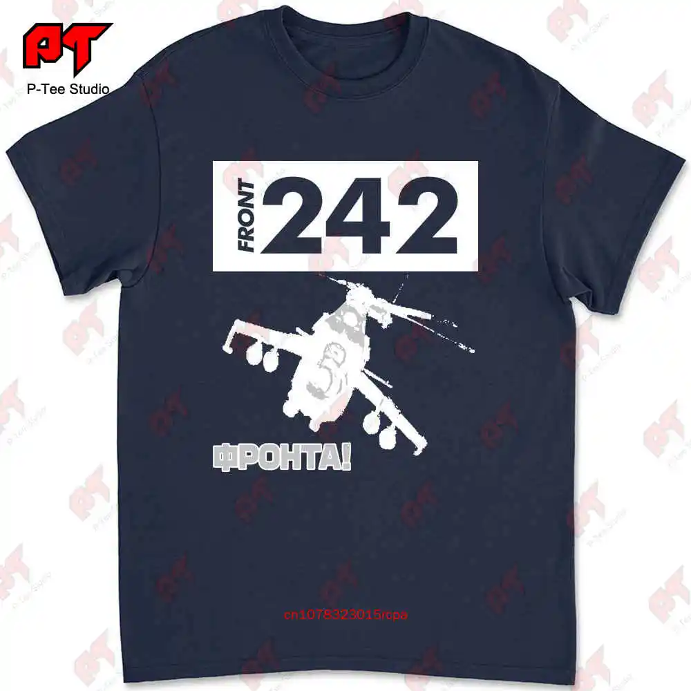 Front 242 Gre Fronta Hubschrauber Helicopter Ebm Fla Vac Covenant T-shirt B11L