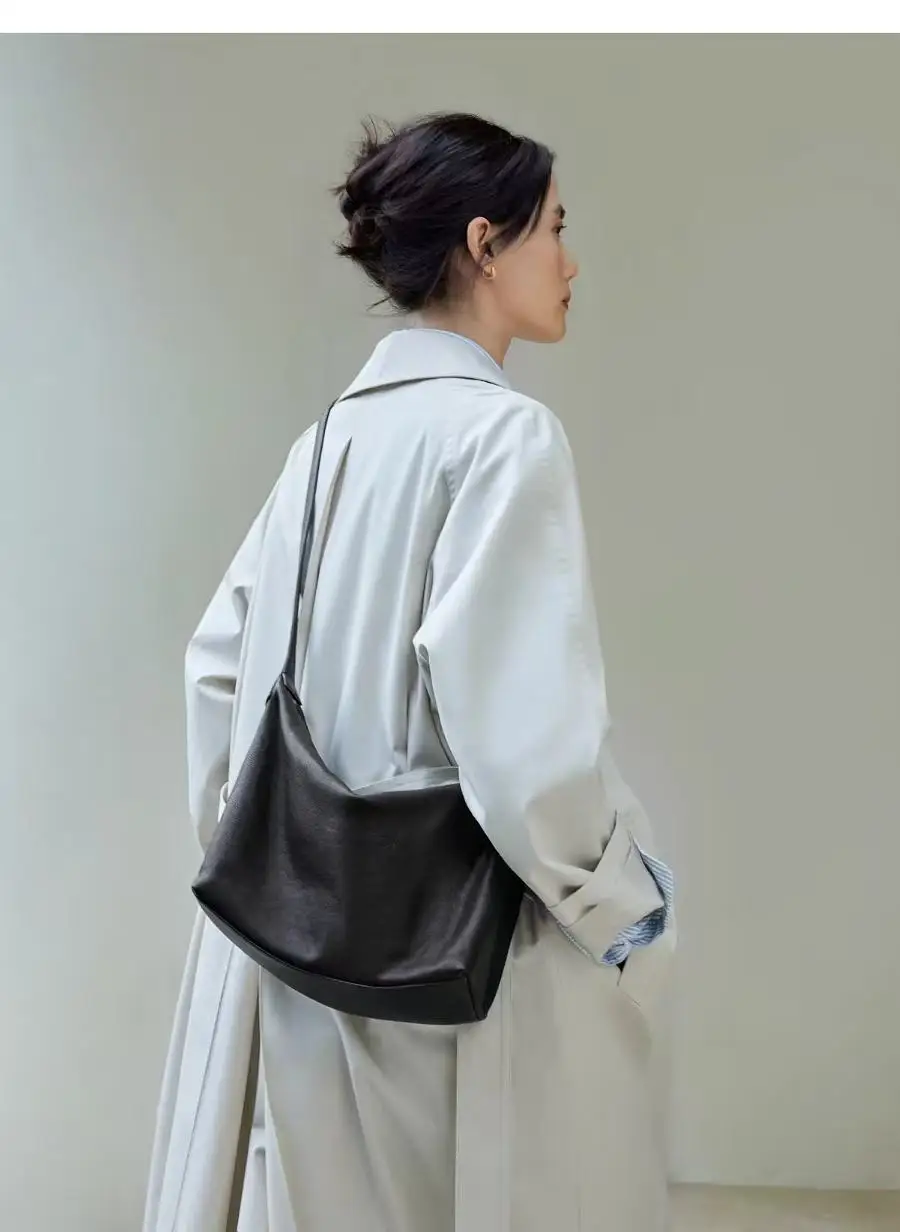 

Большая вместительная дорожная сумка, повседневная сумка-тоут, сумка через плечо из натуральной кожи, женская винтажная сумка для покупок