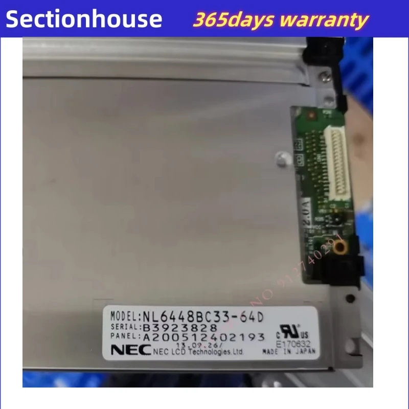 

Дигитайзер сенсорного экрана для 6448BC33-64D 6448BC33-70D NL6448BC33-63D NL6448BC33-64/64E/64R/59/54NEC, оригинальная ЖК-панель 10,4 дюйма