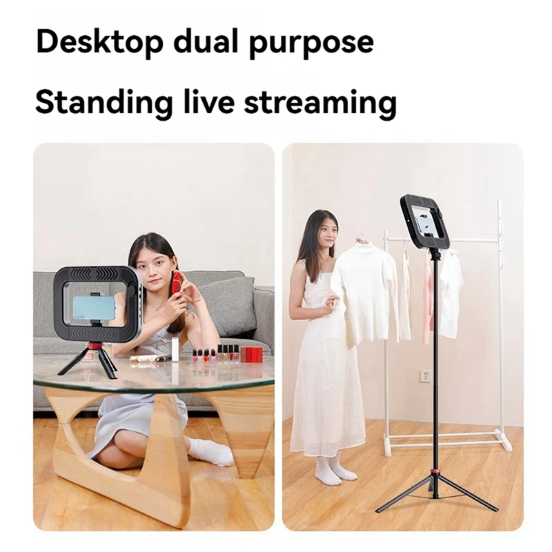 Dual Color Ring Light Handheld Photography Fill Light For Youtube Live Streaming And Photography