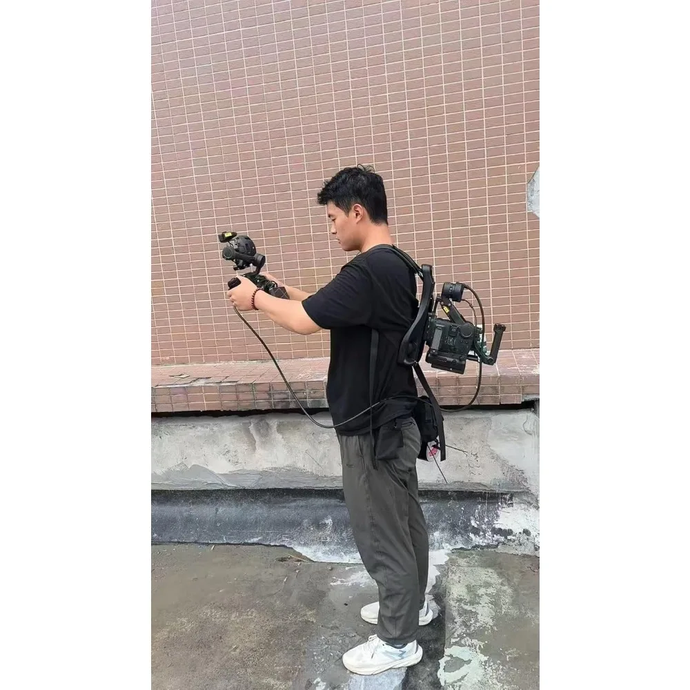 

Alvins Camera Plate Backpack for DJI Ronin 4D, Sony CineAlta with 3/8 Screws Fixed Hold Backpack Quick Release Board