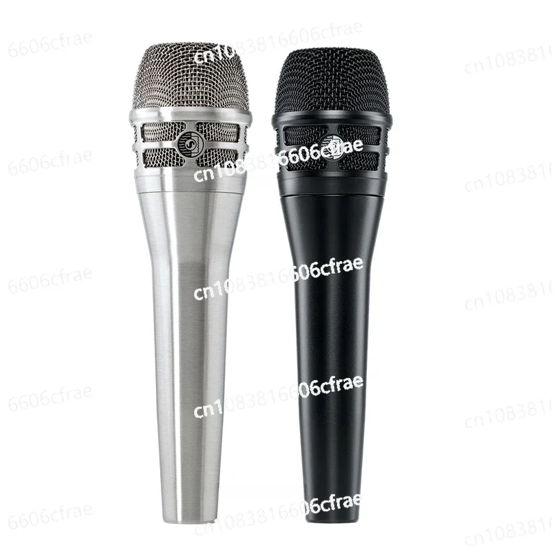 Double diaphragm moving coil vocal microphone professional stage performance singing K-song microphone