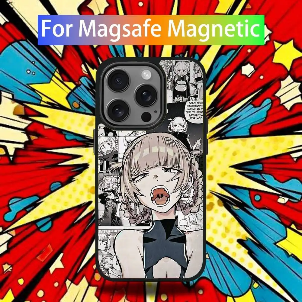 Nazuna Nanakusa telefoonhoesje voor iPhone 16,15,14,13,12,11,Pro,Max,Plus,Mini,SE4,E magnetisch Magsafe draadloos opladen