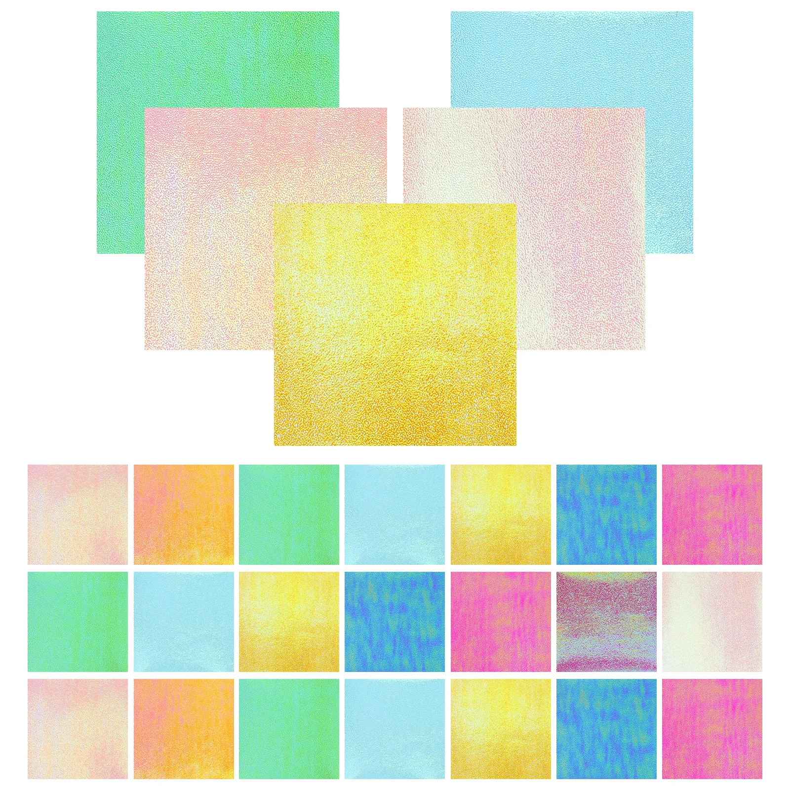 50Pcs Craft Making Paper Origami Paper Materials Safe Lightweight Perfect for Classroom Camping Library DIY Supplies