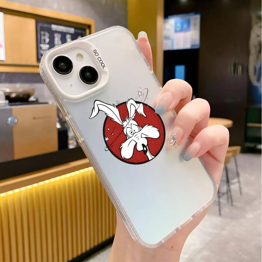 1 szt. Etui na telefon Coyote blanco, hit sprzedaży, kolor srebrny IMD, obudowa na iPhone 17 16 15 14 13 12 11 Air Pro Max Plus