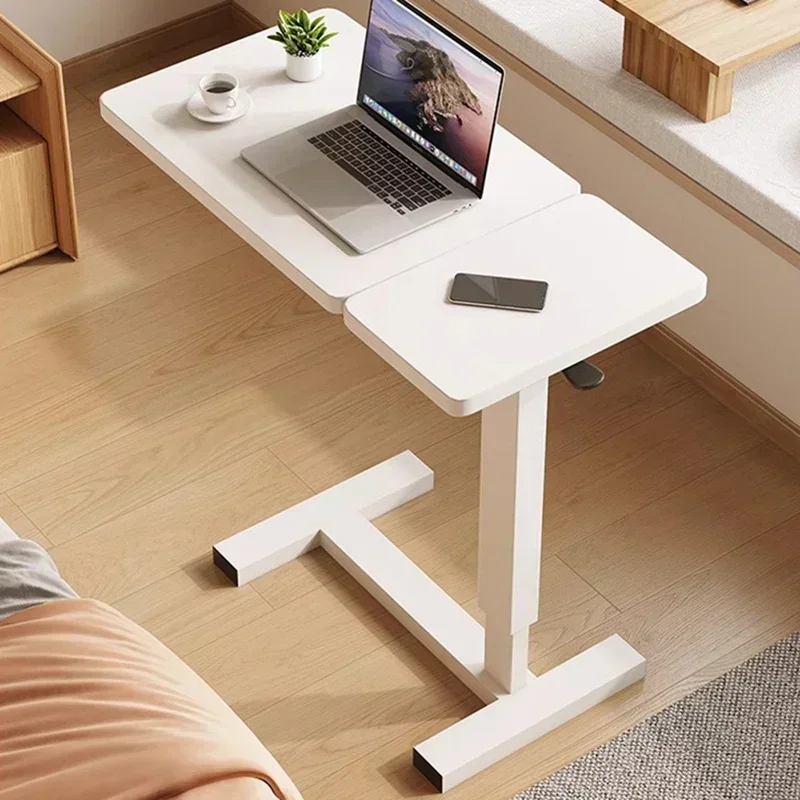 Portable Folding Computer Table Height Adjustable Lazy Removable Bedside Computer Desks Lifting Bureau Travail Meuble Furniture