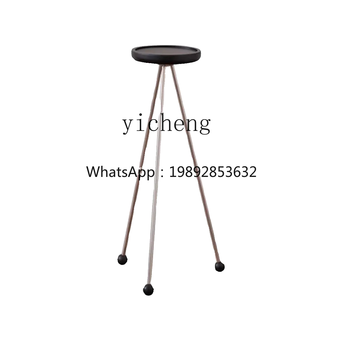 EE creative mini coffee table living room sofa triangle cup holder display stand furniture