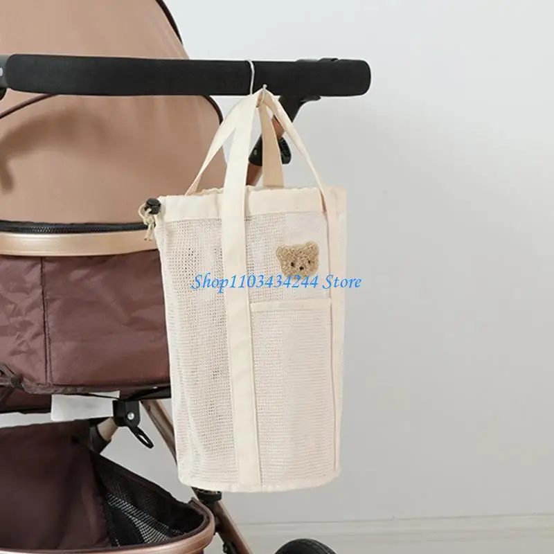 Multifunctional Diaper Bag Solid Color Handbag Solid Color Mom Bag