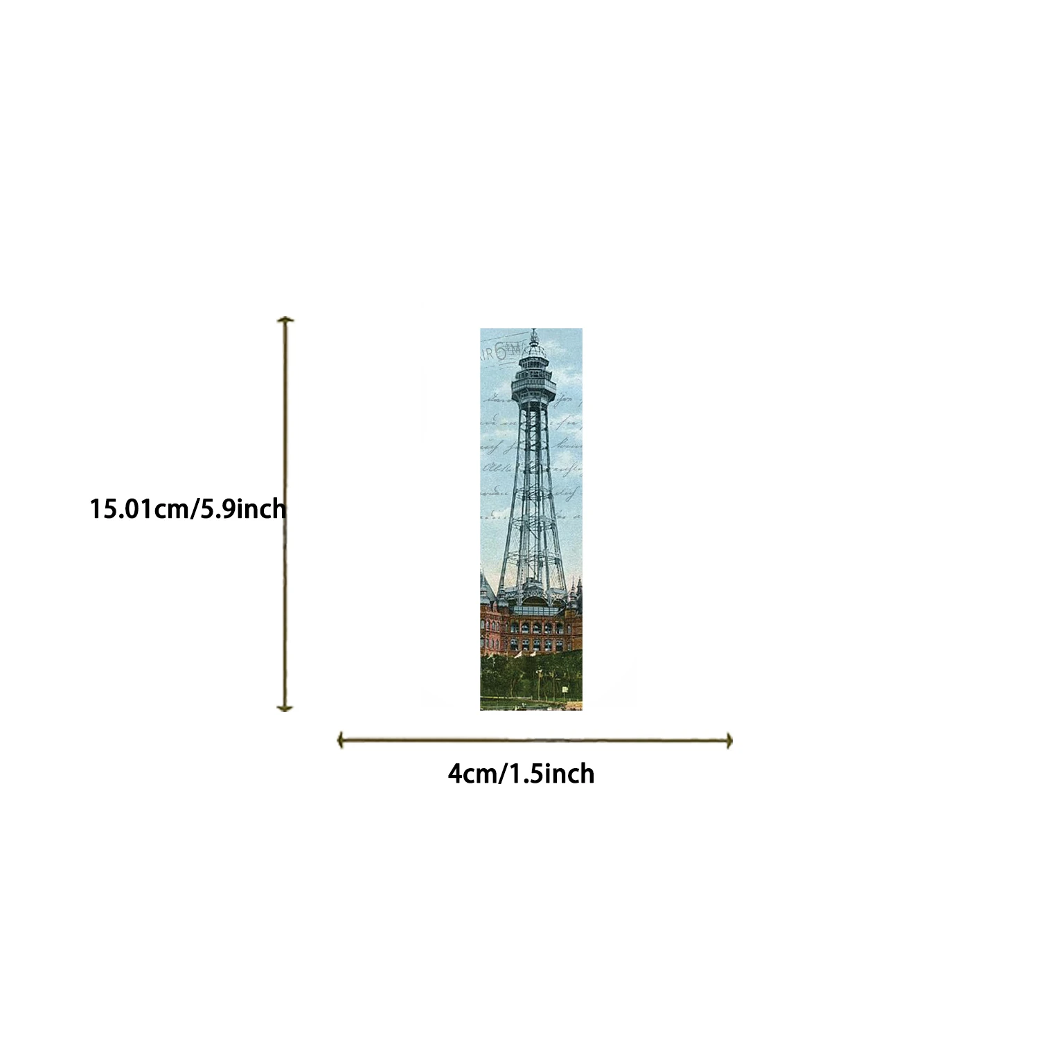 30pcs World Classic Architecture Bookmarks European and American Retro Style Reading Books Marked Paper Cards Creative Diy