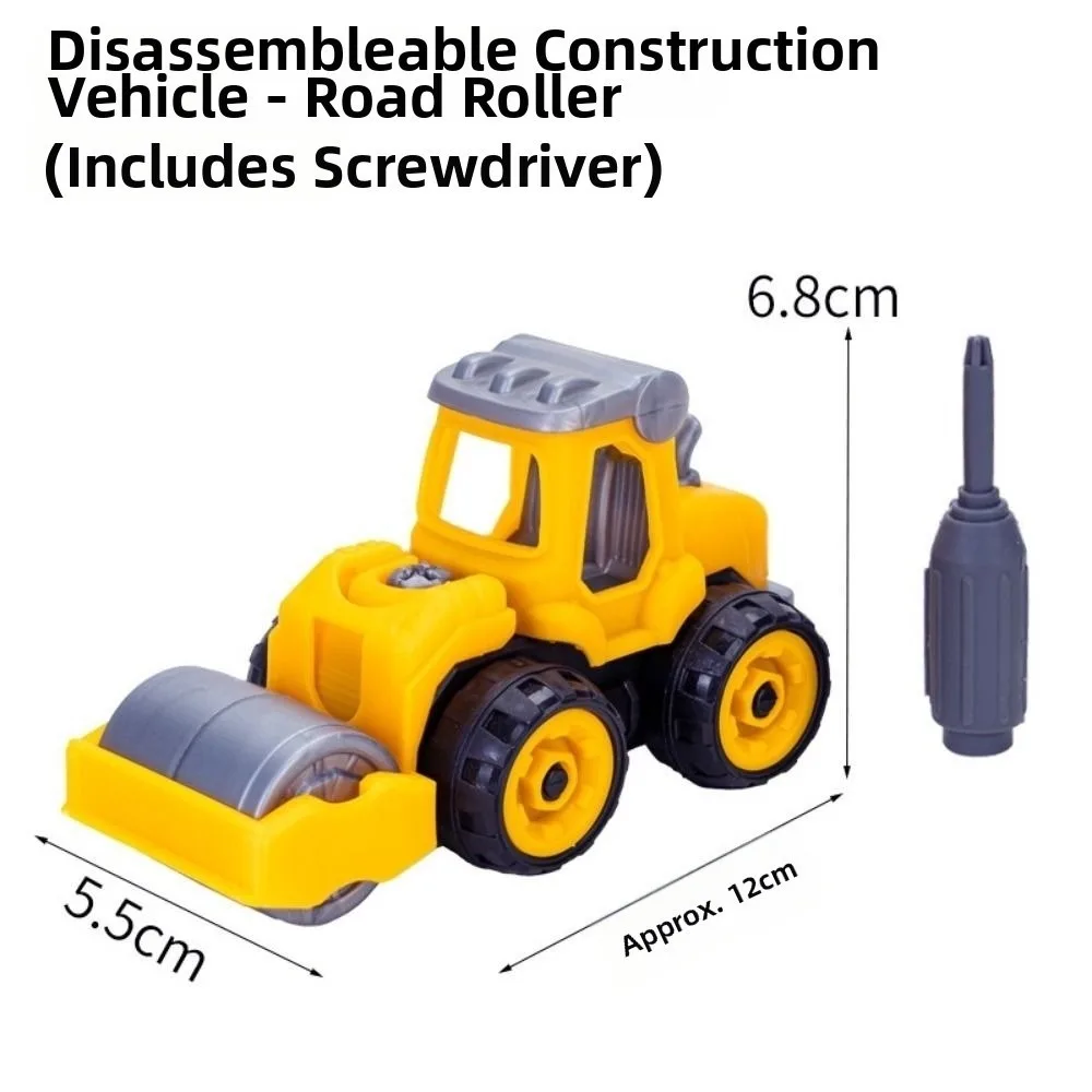 Plastic Engineering Transport Vehicle Toys Drop Resistant Children Collection Gifts Tractor Excavator Bulldozer 10 Styles