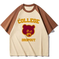 Kanye West t shirt women breathable comic summer t-shirts girl anime Japanese manga clothing