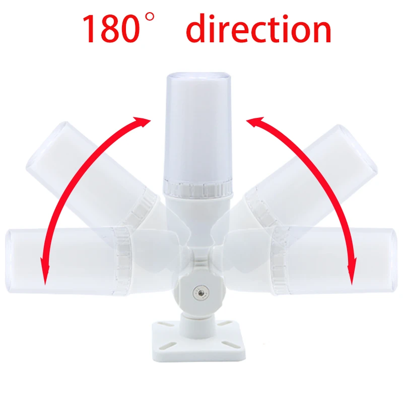 three Color LED Warning Light with Buzzer Alarm, Foldable Machine Tool Signal Light for Industrial Equipment 12V 24V 220V