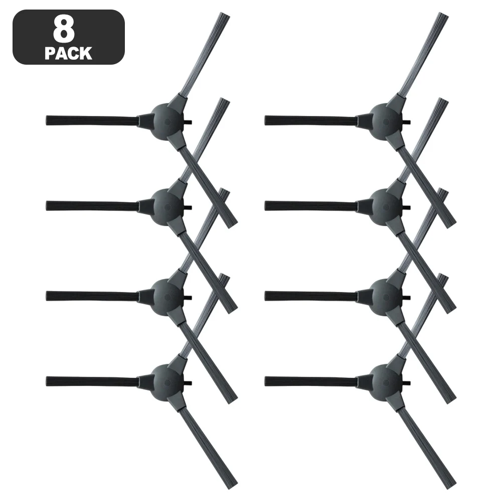 8 個プラスチック + ナイロン交換サイドブラシ効率的なコーナークリーニング ABIR K30 ロボット掃除機家庭用クリーニングツール