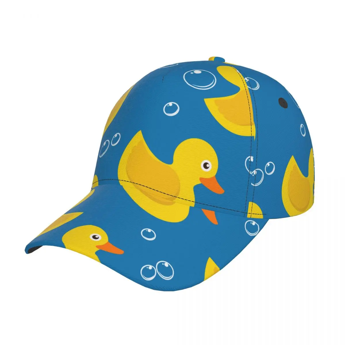 Yellow Rubber Duck  Baseball Cap skuilles Hat Fitted Cap Snapback Hat for Men Women Casual Cap Sun Hat Outdoor Cap Hat