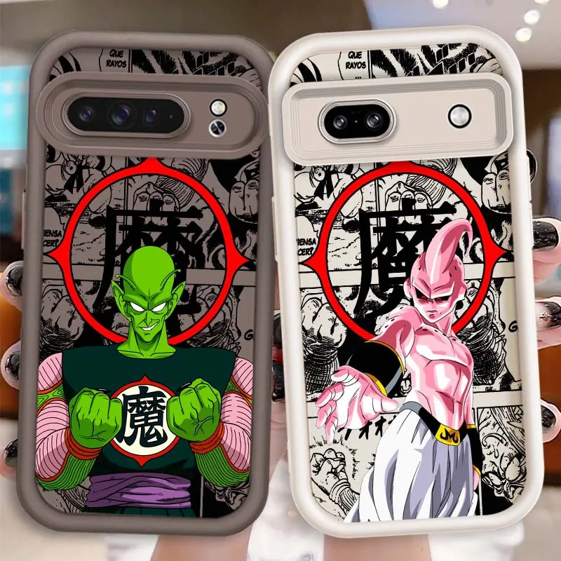 

Creative D-Dragon Balls For Google Pixel 9 8A 8 7 7A Pro XL 5G Eye Ladder Soft TPU Shockproof Cover Phone Case
