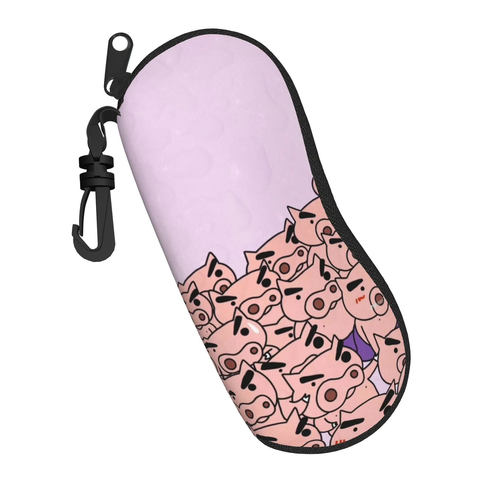 Buriburizaemon Glasses Case Men Women Anti-Fall Accessories  Eyewear Storage Box Gift Eye Contacts Case