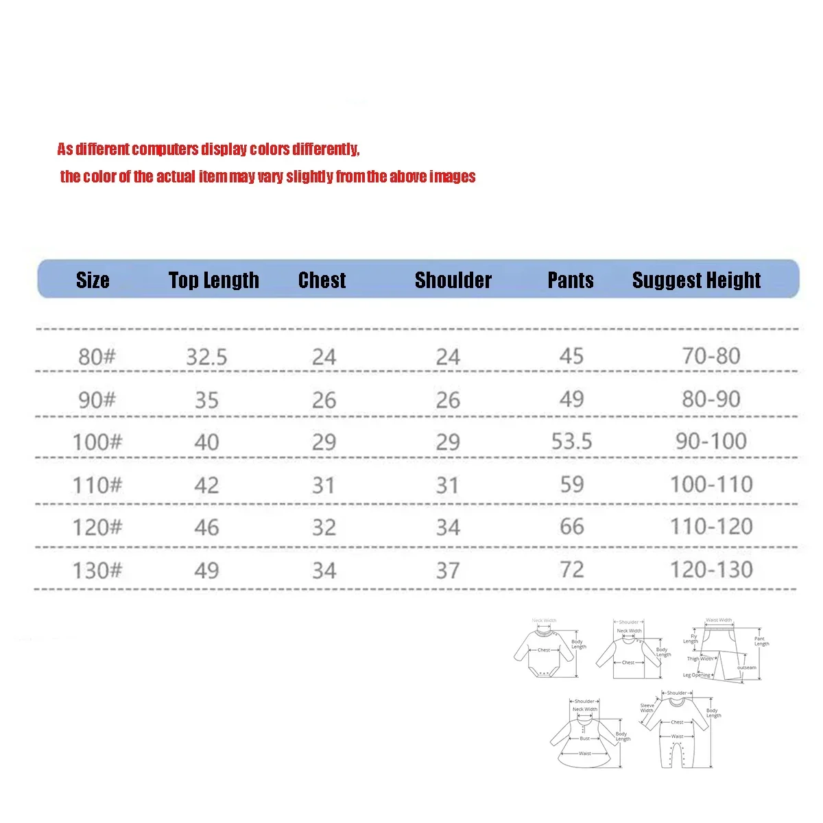New Kids Boys Girls Pajama Sets Long Sleeve Cute T-Shirt Tops with Pants Toddler Baby Sleeping Clothing Sets Merry Christmas