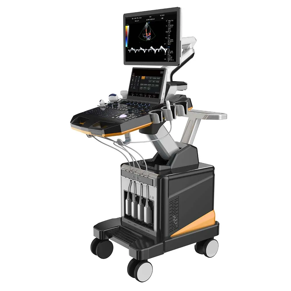 High quality 4D portable color doppler ultrasound system machine digital portable china factory