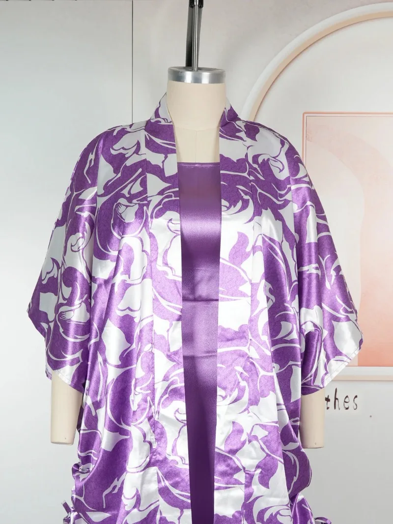 

Африканская одежда больших размеров для женщин, комплекты из 2 предметов, платье и пальто, костюмы Dashiki Ankara, Турция, свадебное платье, кафтан, платье Bubu