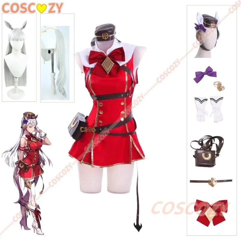 

Золотой костюм лодки, парик, шляпа, ухо, хвост, красный костюм, академическая форма, Хэллоуин, Рождественский костюм